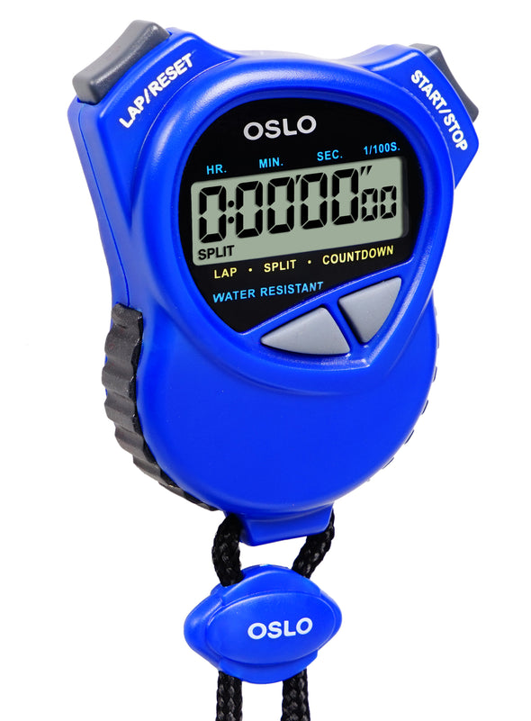 Robic 1000W Dual Stopwatch with High Precision Countdown Timer- Royal Blue