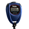 Robic SC-429 Easy to Use, High Precision Stopwatch Water Resistant 2 Memory Stopwatch, Blue