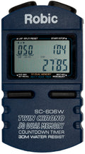 Robic SC-606W 50 Dual Memory Stopwatch with Multi Function Countdown Timer
