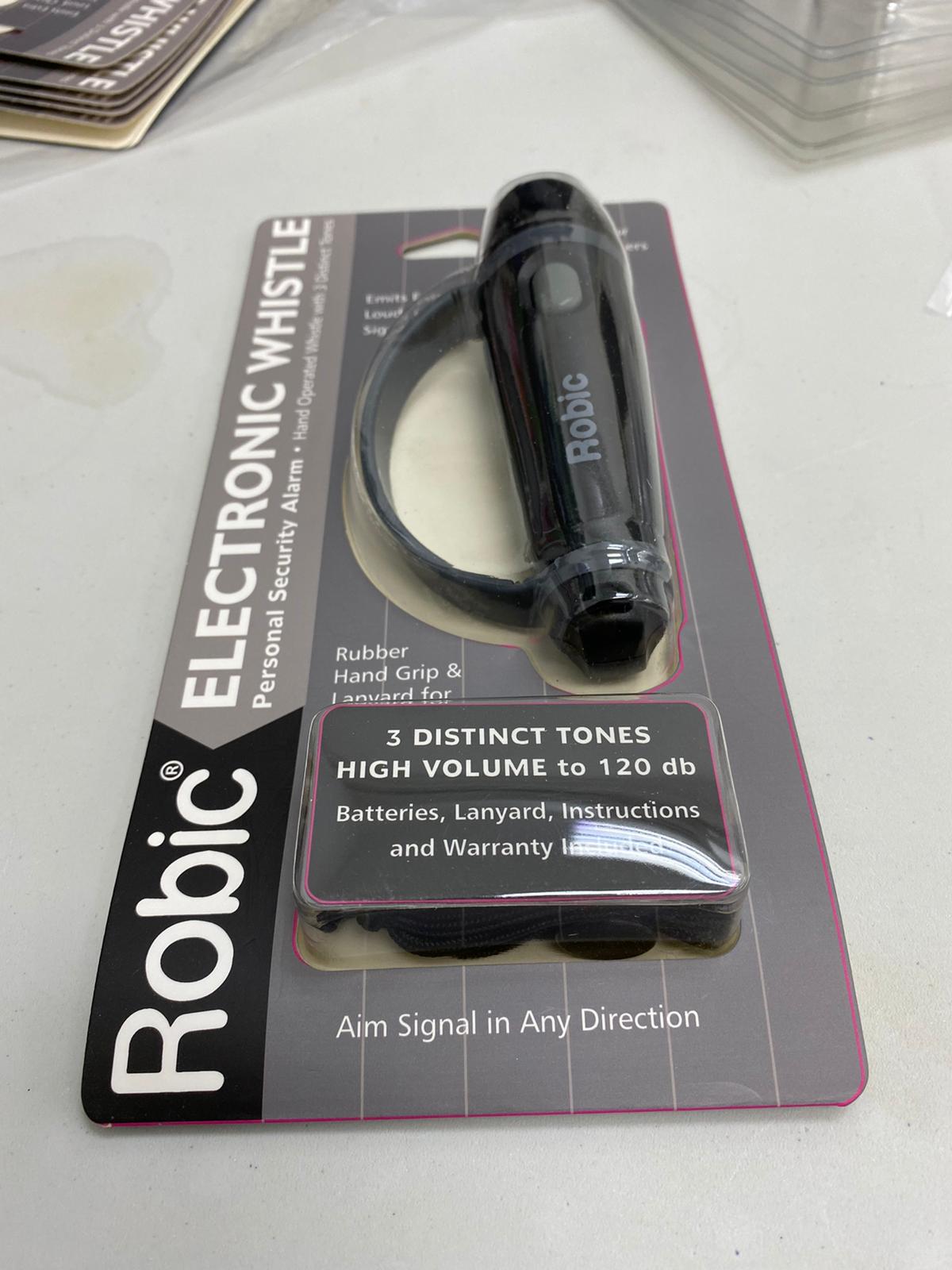 Robic Block Robic M619 Electronic Three Tone Whistle and Personal Security Alarm ...